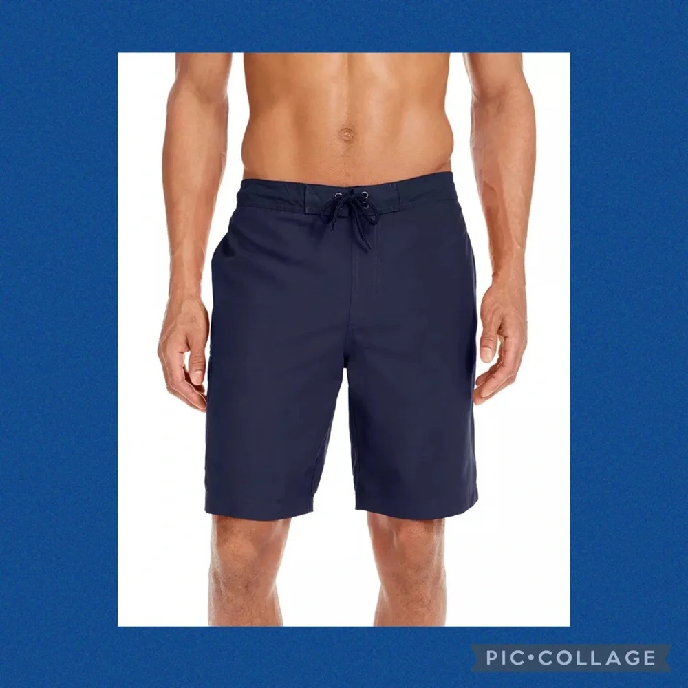 NWT Club Room Quick-Dry 9” Swim E-Board Shorts